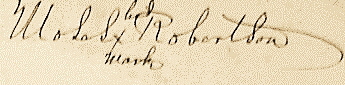 robertson signature