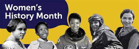 Women History Month Sign