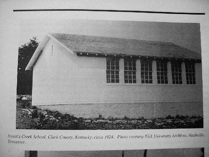 Rosenwald School at Jouett Creek